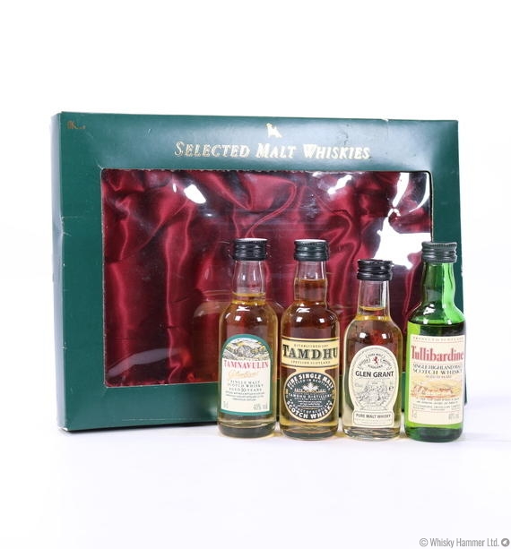 Selected Malt Whiskies - Miniature Set (4 x Miniatures)