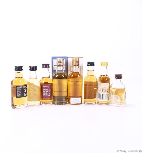 Miniatures - 2 x Macallan 6 x Various