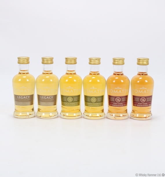 Tomatin - 6 x 5cl miniature collection