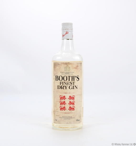 Booth's - Finest Dry Gin (1980s)