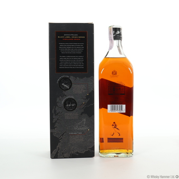 Johnnie Walker - 12 Year Old (Black Label) Highlands Origin (1 Litre)