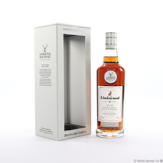 Linkwood - 25 Year Old (Gordon & MacPhail) Distillery Labels