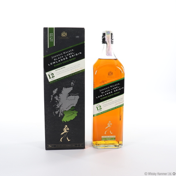 Johnnie Walker - 12 Year Old (Black Label) Lowland Origins