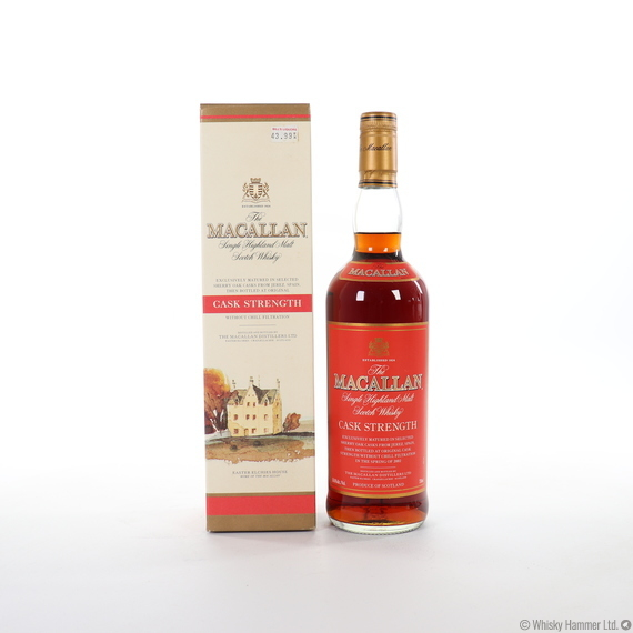Macallan - Cask Strength (Red Label 1990s) 75cl