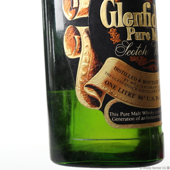 Glenfiddich - 8 Year Old (Pure Malt) 1970s (1 Litre)