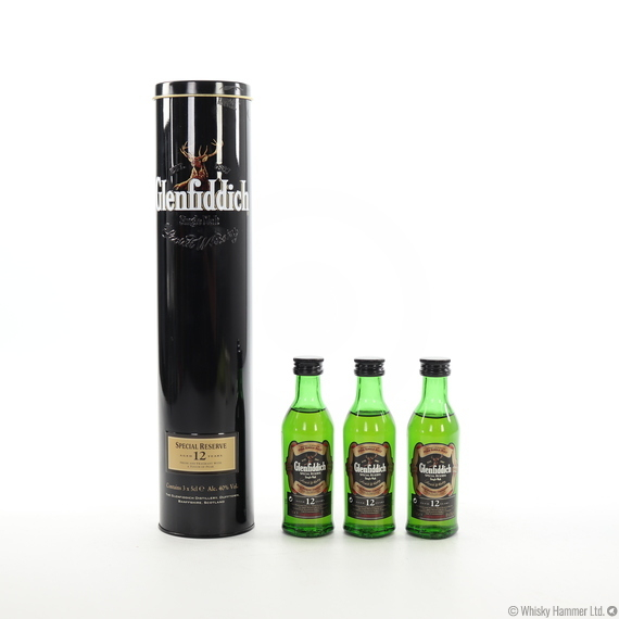 Glenfiddich - 12 Year Old (Special Reserve) 3 x 5cl