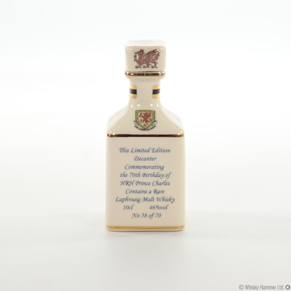 Laphroaig - Prince Charles 70th Birthday (Pointers) 10cl
