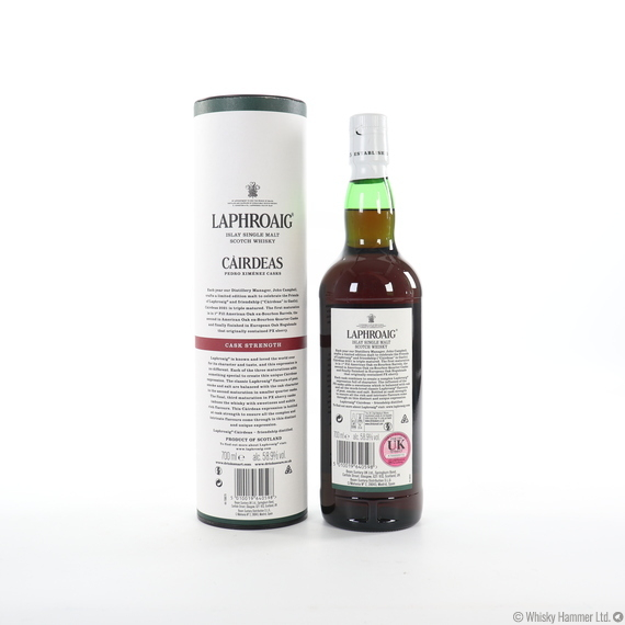 Laphroaig - Cairdeas (2021) Pedro Ximenez + 10 Year Old (5cl)