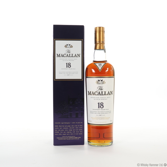 Macallan - 18 Year Old (2017) Sherry Oak