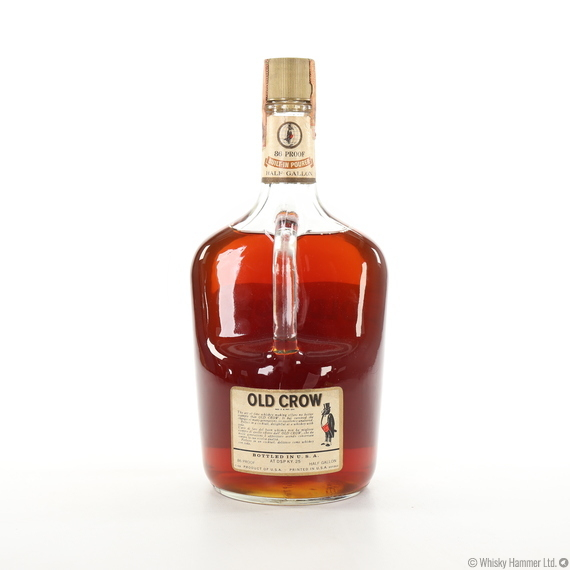 Old Crow - Kentucky Straight Bourbon (1960s) Half Gallon