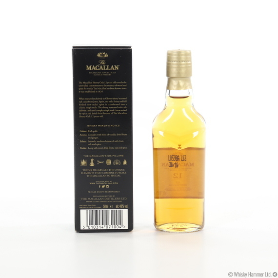 Macallan - 12 Year Old (Sherry Oak) 5cl