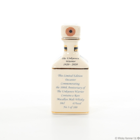 Macallan - Unknown Warrior 100th Anniversary (Pointers) 10cl