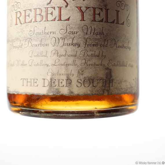 Rebel Yell - 6 Year Old (1970s) One Quart