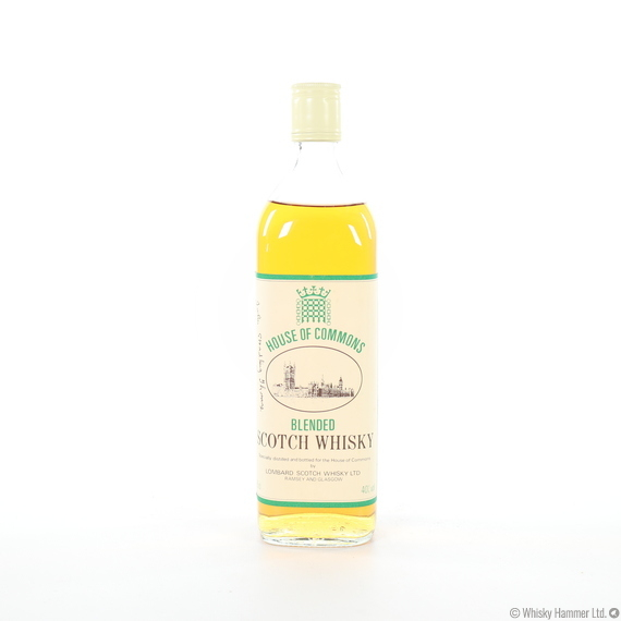 House of Commons - Blended Scotch (Lombard Scotch Whisky Ltd) Signed (1980s) 75cl