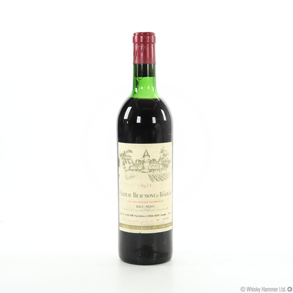 Chateau Beaumont de Bolivar - 1971 (75cl)