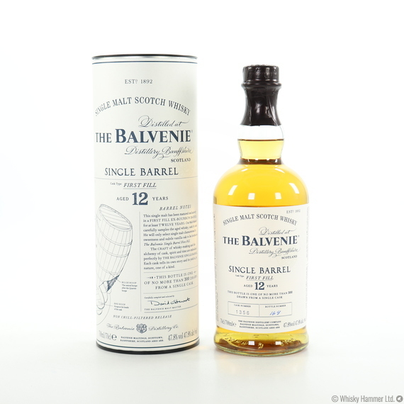 Balvenie - 12 Year Old Single Barrel (Bourbon Cask #1356)
