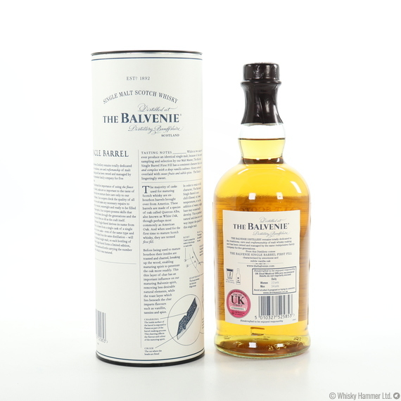 Balvenie - 12 Year Old Single Barrel (Bourbon Cask #1356)