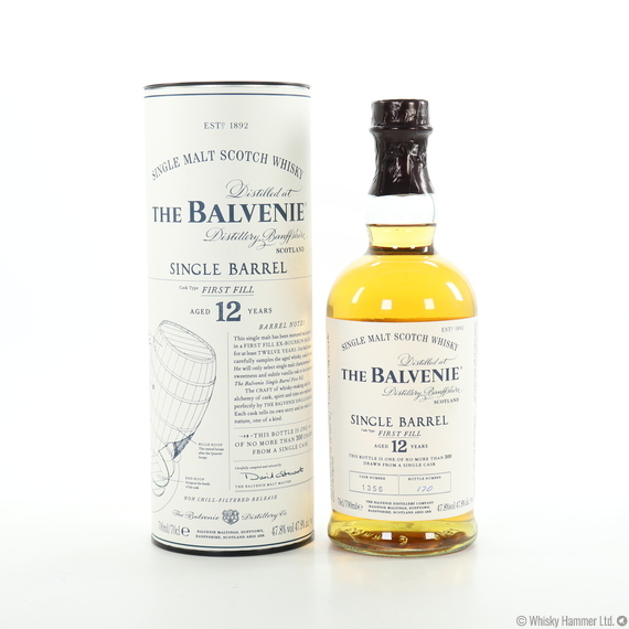 Balvenie - 12 Year Old Single Barrel (Bourbon Cask #1356)