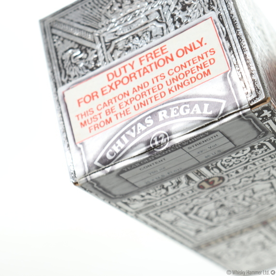 Chivas Regal - 12 Year Old (1980s) 75cl