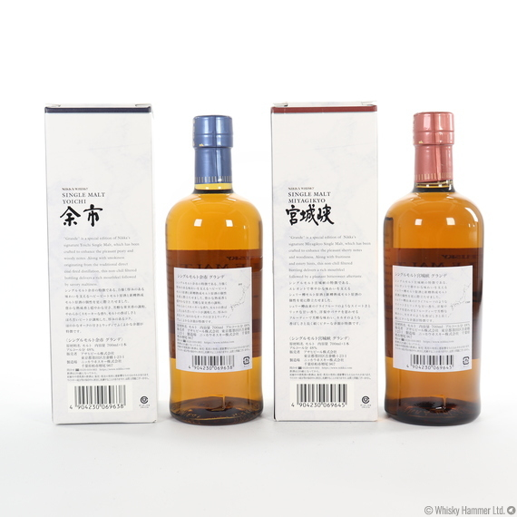 Nikka - Yoichi (Grande) & Miyagikyo (Grande) Travel Retail Exclusive (2x70cl)