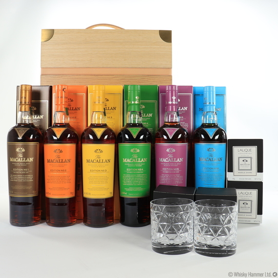 Macallan - Edition No. 1, 2, 3, 4, 5, 6 (6 x 70cl) Collection Case Whisky Auction | Whisky Hammer® Whisky Auctioneer | End: 23/07/2023 Macallan - Edition No. 1, 2, 3, 4, 5, 6 (6 x 70cl) Collection Case Whisky Auction | Whisky Hammer® Whisky Auctioneer | End: 23/07/2023