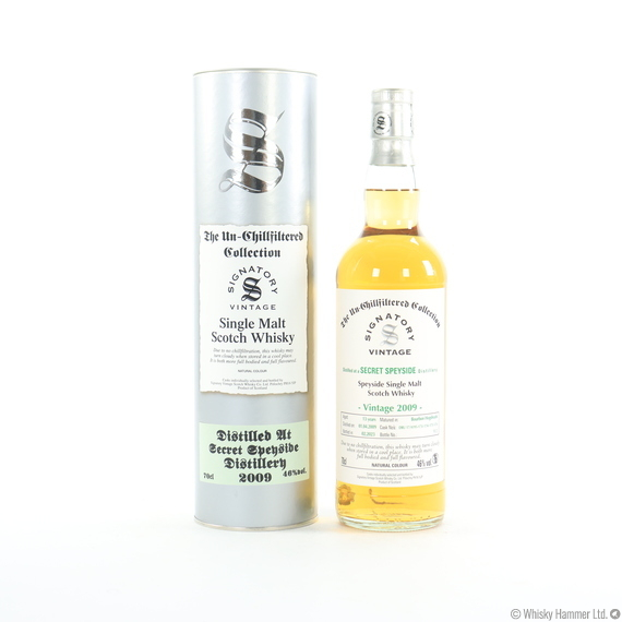 Secret Speyside - 13 Year Old (2009) Signatory Vintage