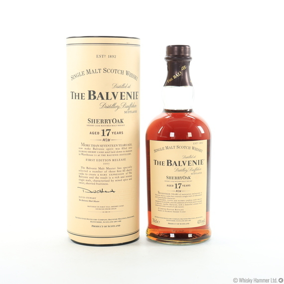 Balvenie - 17 Year Old (Sherry Oak) First Edition 2007 Release