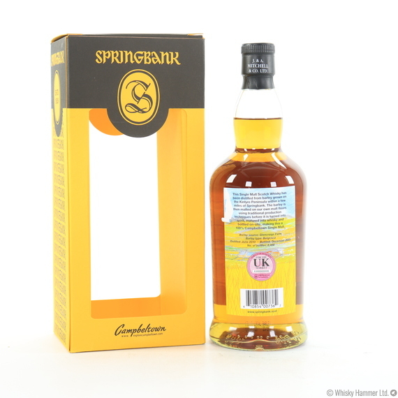 Springbank13y local barley スプリングバンク Review: Springbank 13 Years Local Barley (2024) – Words of