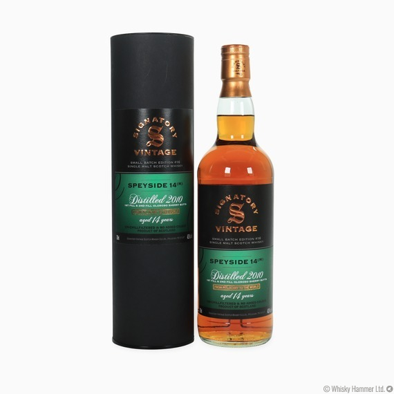 Secret Speyside - 14 Year Old (2010) Signatory Vintage (Small Batch Edition #16)