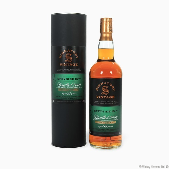 Speyside (M) - 15 Year Old (2009) Signatory Vintage