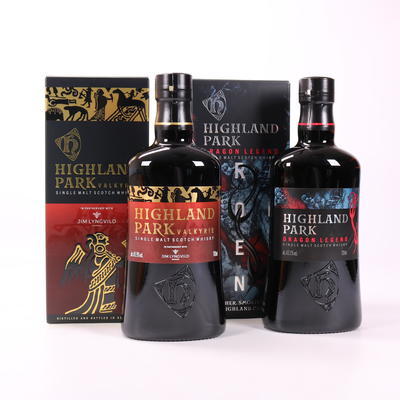 Highland Park Set - Dragon Legend & Valkyrie