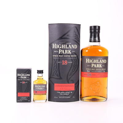 Highland Park - 18 Year Old (With 5cl Miniature)
