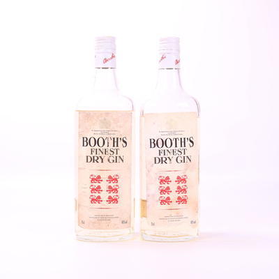 Booth's Gin - 1980s (2 Bottles)