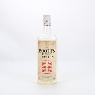 Booth's - Finest Dry Gin (1980s)