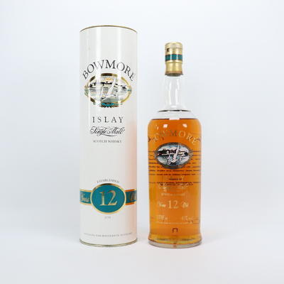 Bowmore - 12 Year Old (1990s Screen Print, 1 Litre)