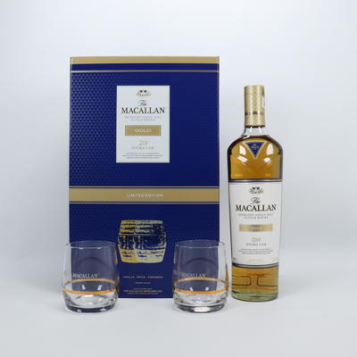 Macallan - Gold (Double Cask) Gift Set