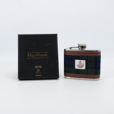 Harris Tweed - Hip Flask