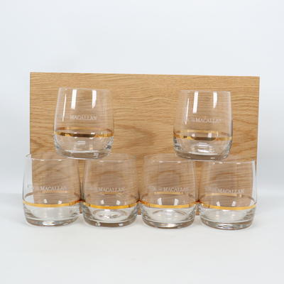 Macallan - Set of 6 Whisky Glasses