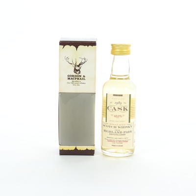 Highland Park - 1989 (Gordon and MacPhail) Cask Srength (5cl)