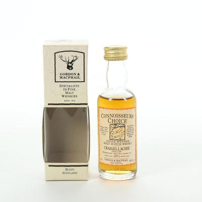 Craigellachie - 1971 (Gordon and MacPhail) Connoisseurs Choice (5cl)