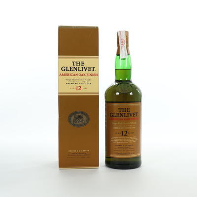 Glenlivet - 12 Year Old (American Oak Finish) 1 Litre