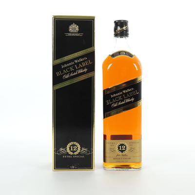 Johnnie Walker - 12 Year Old Black Label (1 Litre)