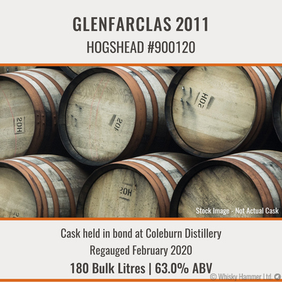 Glenfarclas - 2011 Hogshead #900120 | Held In Bond