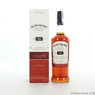 Bowmore - 10 Year Old (Dark & Intense) 1 Litre