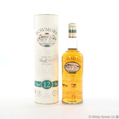 Bowmore - 12 Year Old (1990s Screen Print)