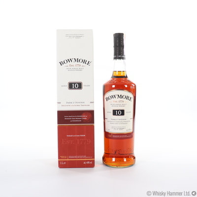 Bowmore - 10 Year Old (Dark & Intense) 1 Litre