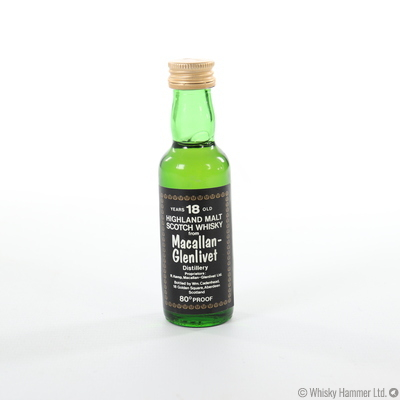 Macallan - 18 Year Old (WM Cadenhead's) Miniature