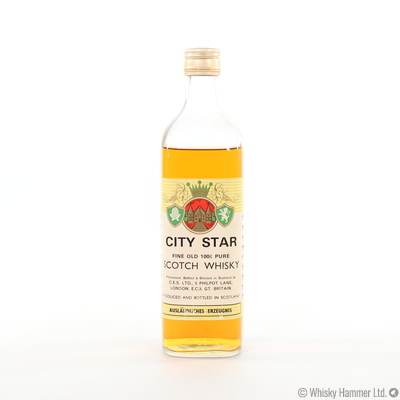 City Star - Fine Old 100% Pure Scotch Whisky