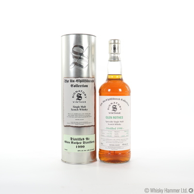 Glenrothes - 15 Year Old (1990) Signatory Vintage (75cl)