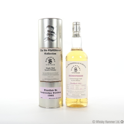 Auchentoshan - 12 Year Old (1992) Signatory Vintage (75cl)